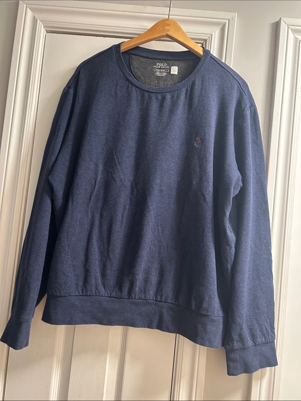 Polo by Ralph Lauren Navy Blue Crewneck Sweatshirt